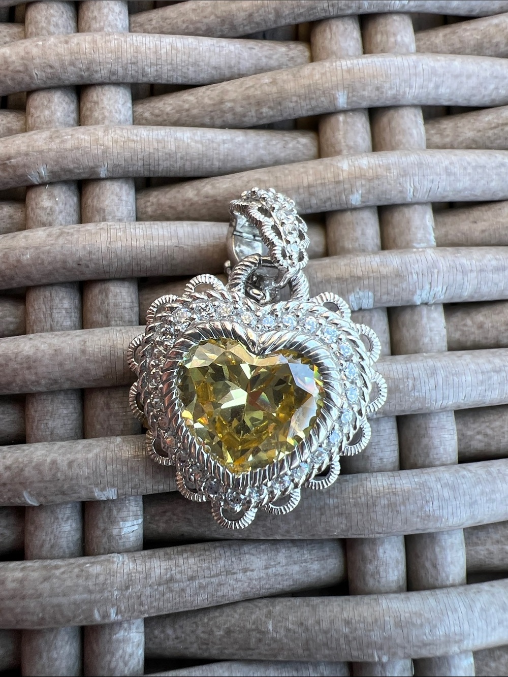 Judith Ripka Enhancer or Charm - NEW - Picture 7 of 8